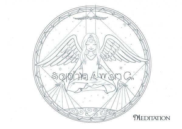 Meditation booknet